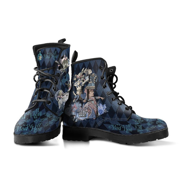 Combat Boots - Alice in Wonderland Gifts #102 Blue Series