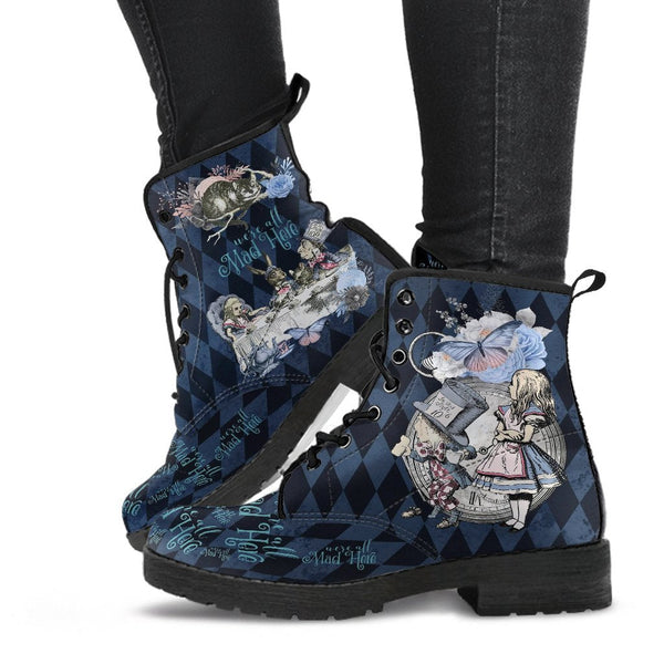 Combat Boots - Alice in Wonderland Gifts #102 Blue Series