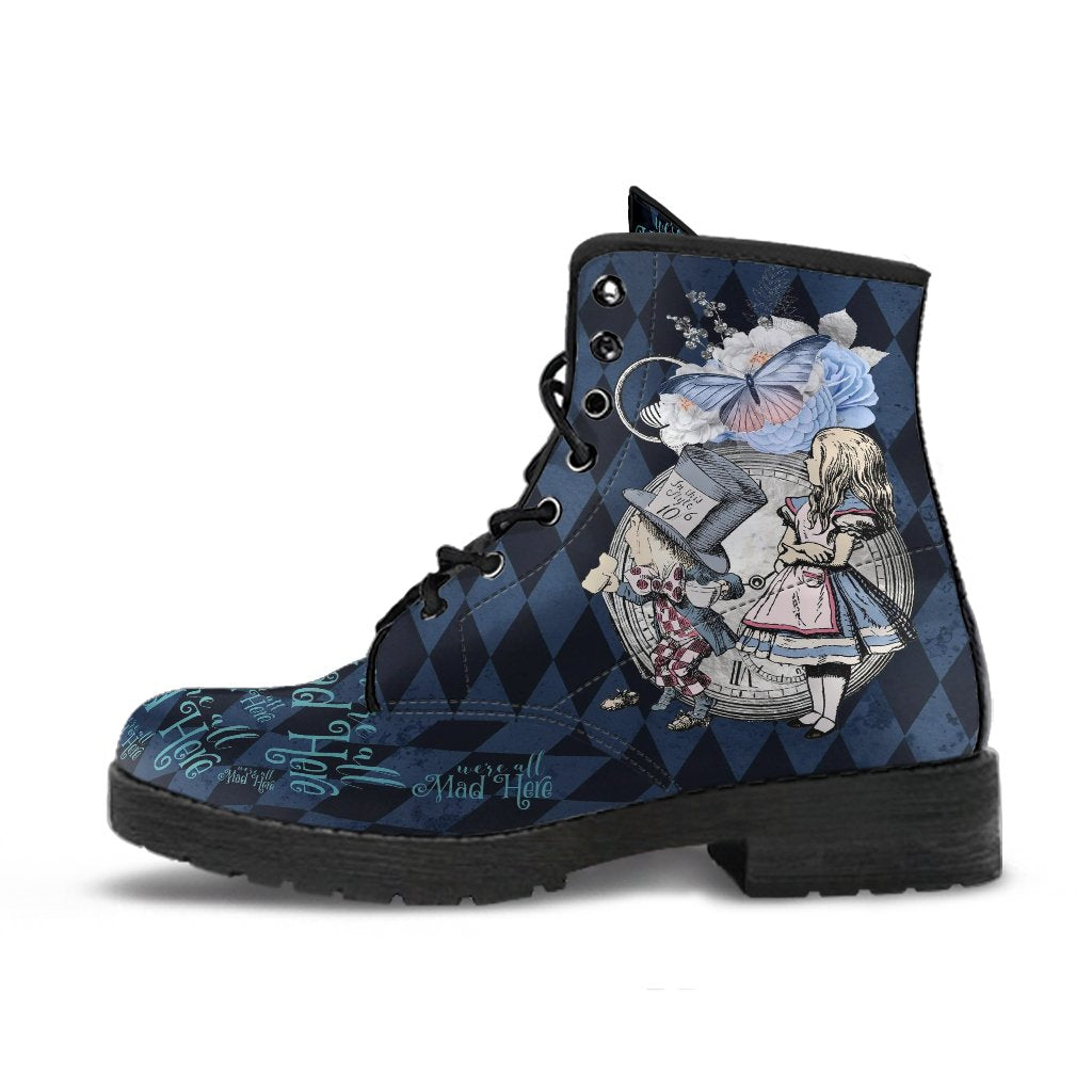 Combat Boots - Alice in Wonderland Gifts #102 Blue Series