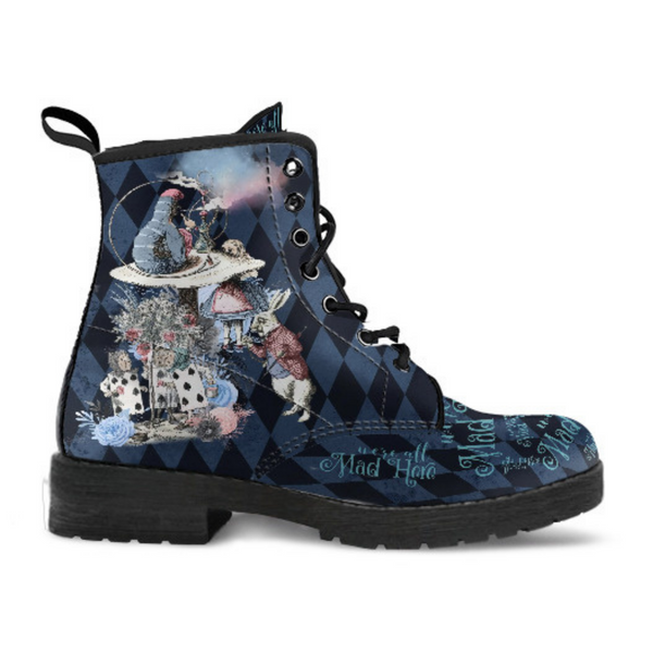 Combat Boots - Alice in Wonderland Gifts #102 Blue Series