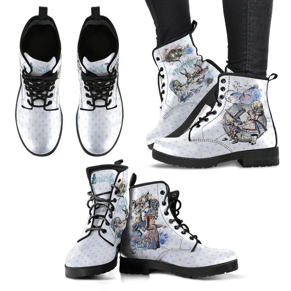 Combat Boots - Alice in Wonderland Gifts #103 Blue Series