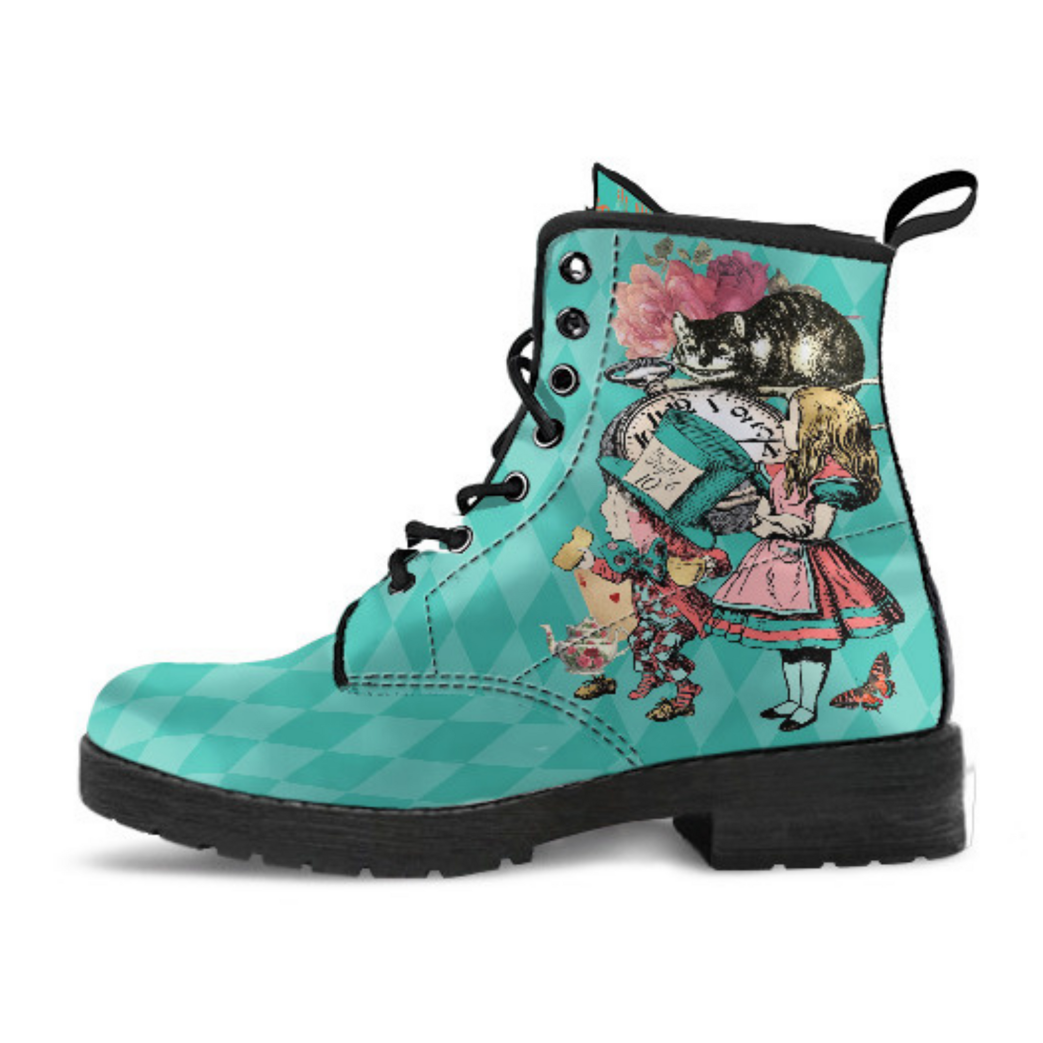 Combat Boots - Alice in Wonderland Gifts #103 Coral Series