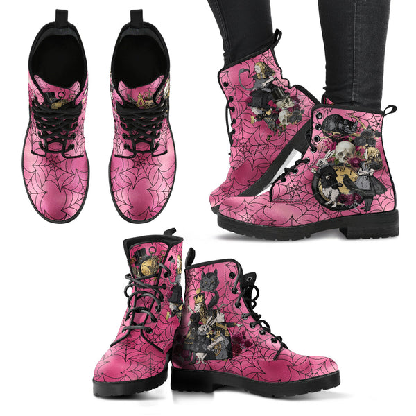 Combat Boots - Alice in Wonderland Gifts #103 Goth Series