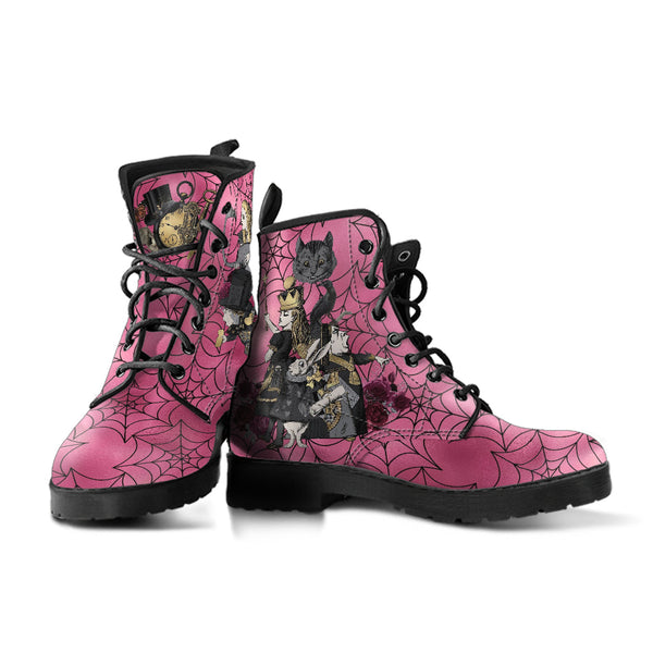 Combat Boots - Alice in Wonderland Gifts #103 Goth Series