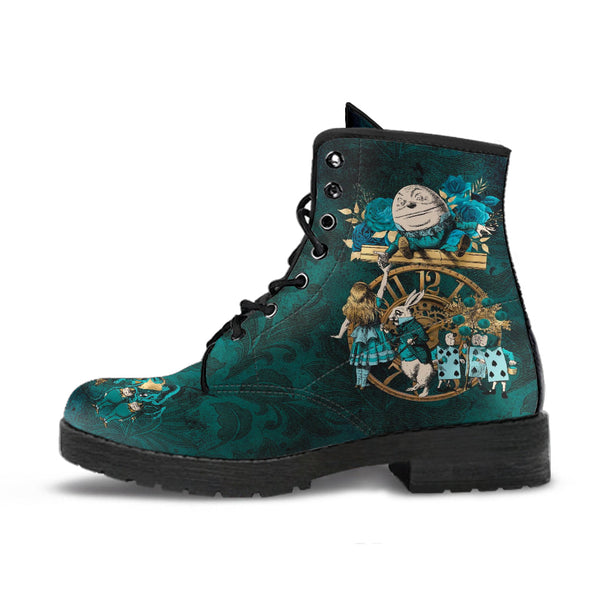 Combat Boots - Alice in Wonderland Gifts #104 Green Series