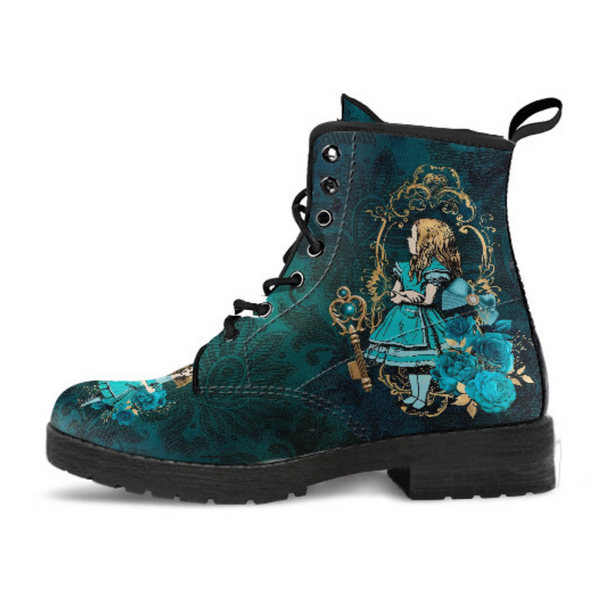 Combat Boots - Alice in Wonderland Gifts #104 Green Series