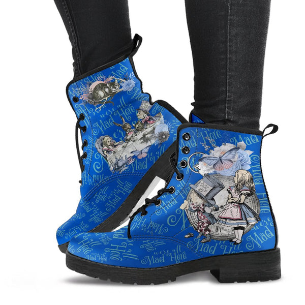 Combat Boots - Alice in Wonderland Gifts #105 Blue Series