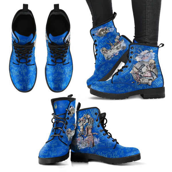 Combat Boots - Alice in Wonderland Gifts #105 Blue Series