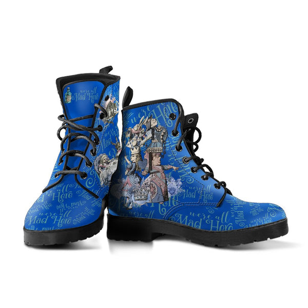 Combat Boots - Alice in Wonderland Gifts #105 Blue Series