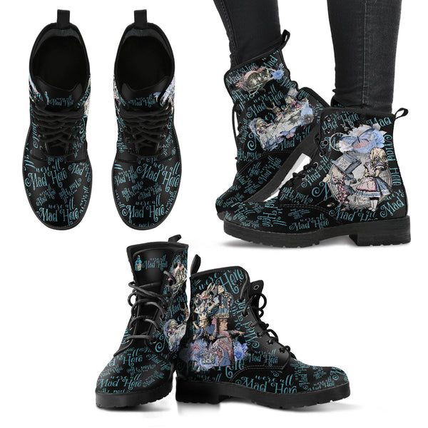 Combat Boots - Alice in Wonderland Gifts #106 Blue Series