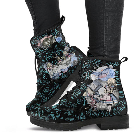 Combat Boots - Alice in Wonderland Gifts #106 Blue Series