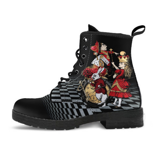 Combat Boots - Alice in Wonderland Gifts #110 Red Series