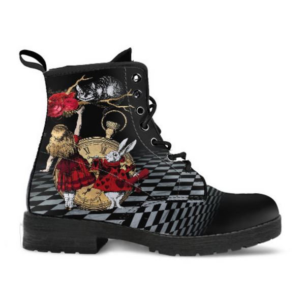 Combat Boots - Alice in Wonderland Gifts #110 Red Series