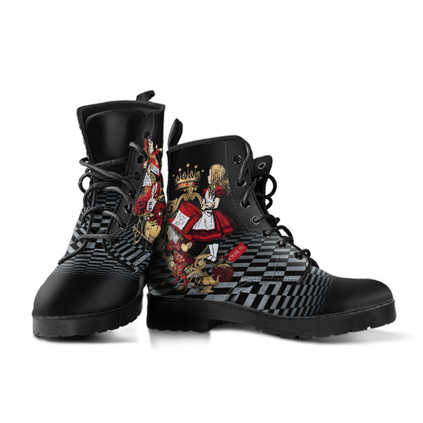 Combat Boots - Alice in Wonderland Gifts #110 Red Series