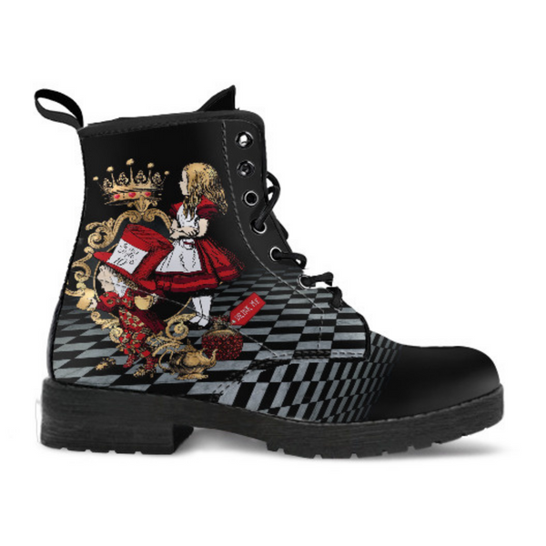 Combat Boots - Alice in Wonderland Gifts #110 Red Series