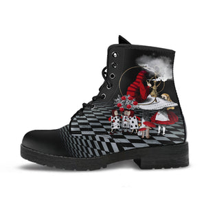 Combat Boots - Alice in Wonderland Gifts #110 Red Series