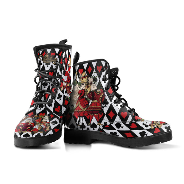 Combat Boots - Alice in Wonderland Gifts #111 Red Series