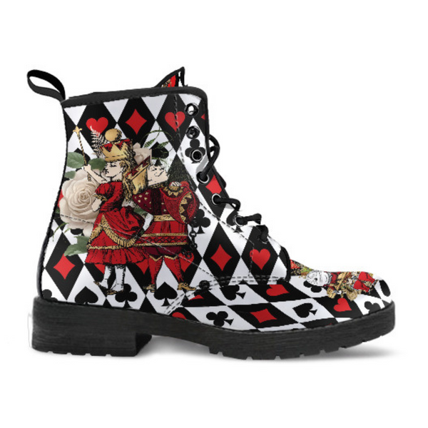 Combat Boots - Alice in Wonderland Gifts #111 Red Series