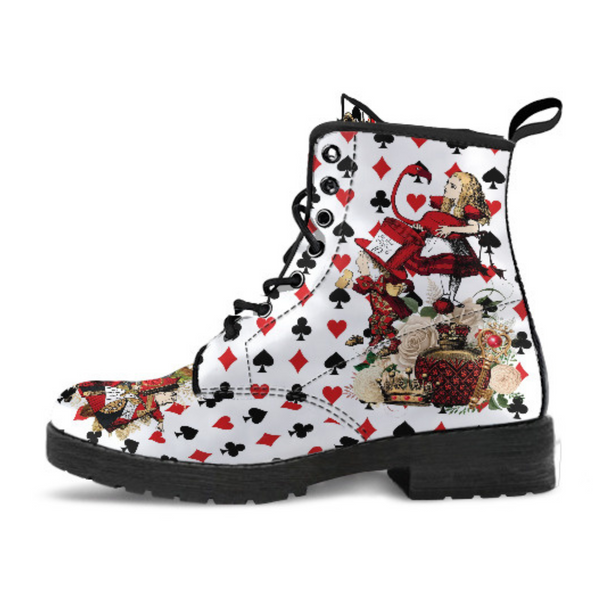 Combat Boots - Alice in Wonderland Gifts #112 Red Series