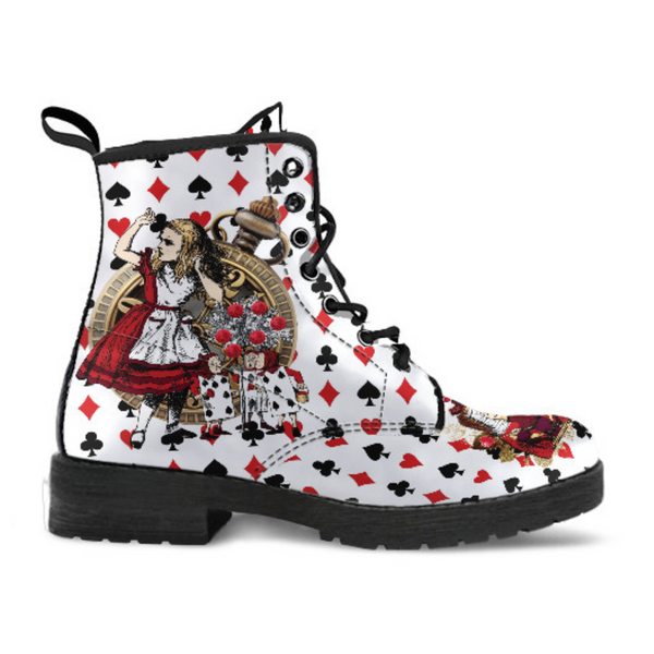 Combat Boots - Alice in Wonderland Gifts #112 Red Series