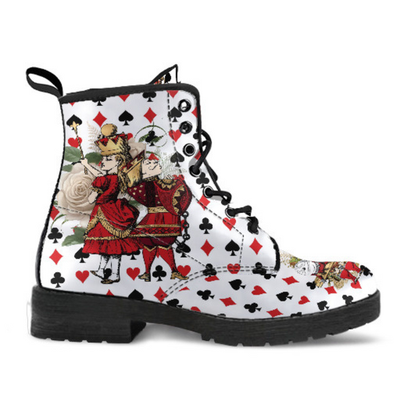 Combat Boots - Alice in Wonderland Gifts #112 Red Series