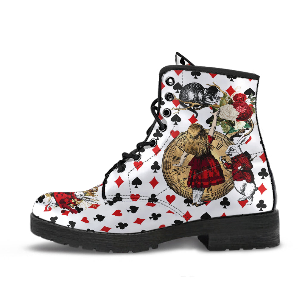 Combat Boots - Alice in Wonderland Gifts #112 Red Series