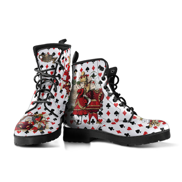 Combat Boots - Alice in Wonderland Gifts #112 Red Series