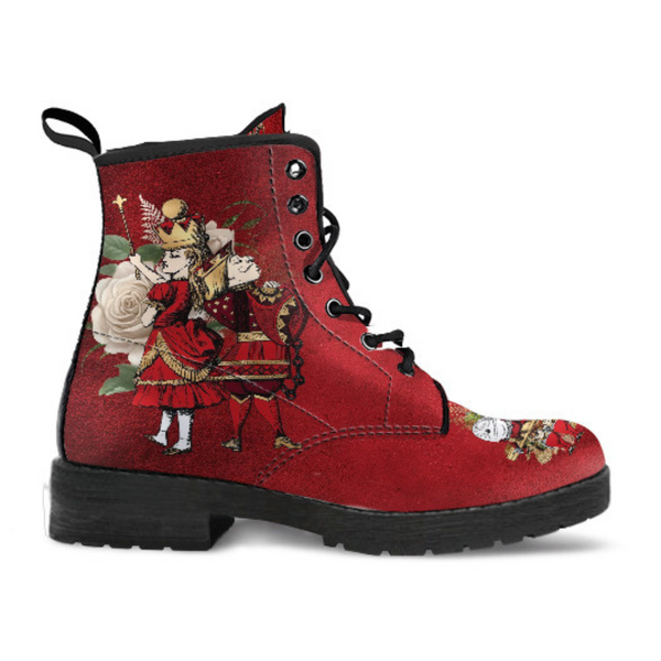 Combat Boots - Alice in Wonderland Gifts #113 Red Series