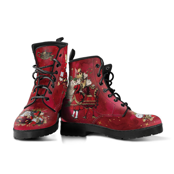 Combat Boots - Alice in Wonderland Gifts #114 Red Series