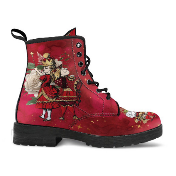 Combat Boots - Alice in Wonderland Gifts #114 Red Series