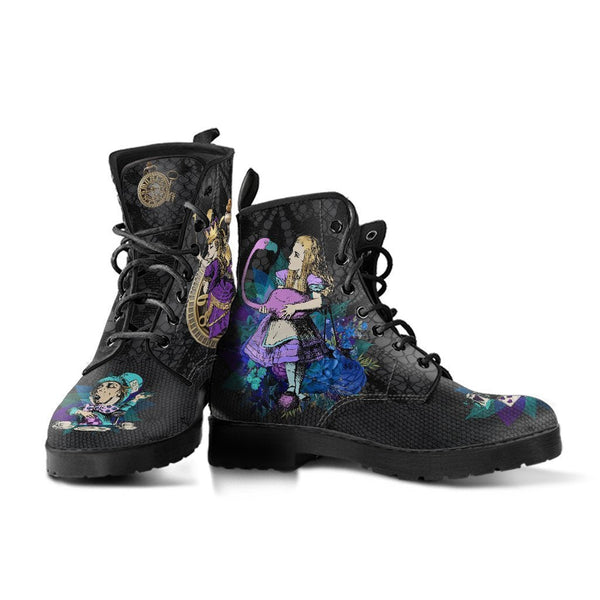 Combat Boots - Alice in Wonderland Gifts #23 Purple Series