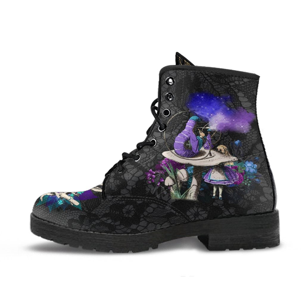 Combat Boots - Alice in Wonderland Gifts #23 Purple Series