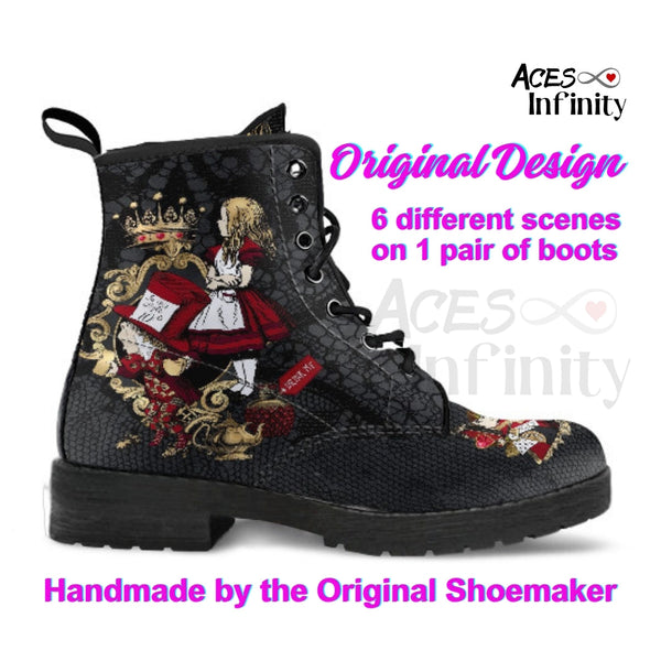 Combat Boots - Alice in Wonderland Gifts #301 Red Series