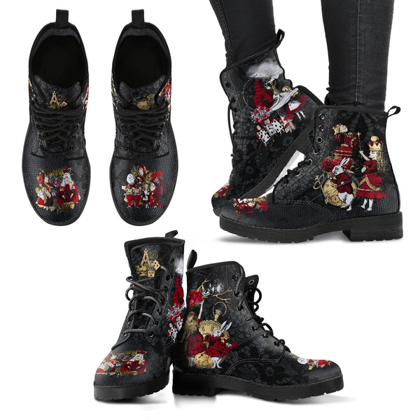 Combat Boots - Alice in Wonderland Gifts #301 Red Series