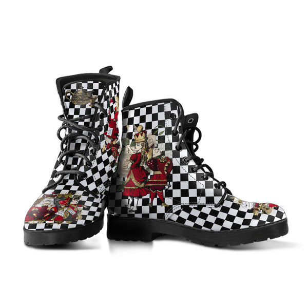 Combat Boots - Alice in Wonderland Gifts #31 Red Series