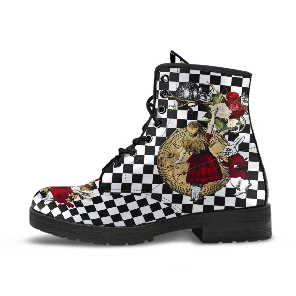 Combat Boots - Alice in Wonderland Gifts #31 Red Series