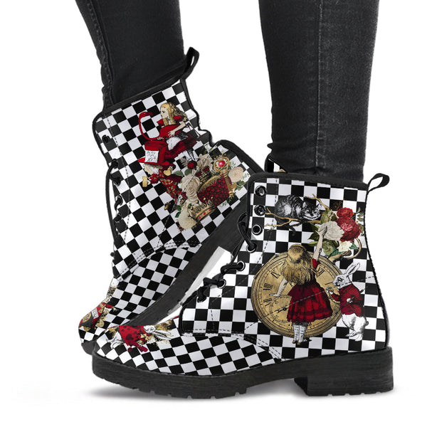 Combat Boots - Alice in Wonderland Gifts #31 Red Series