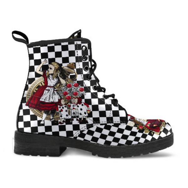 Combat Boots - Alice in Wonderland Gifts #31 Red Series