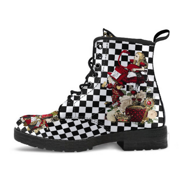 Combat Boots - Alice in Wonderland Gifts #31 Red Series