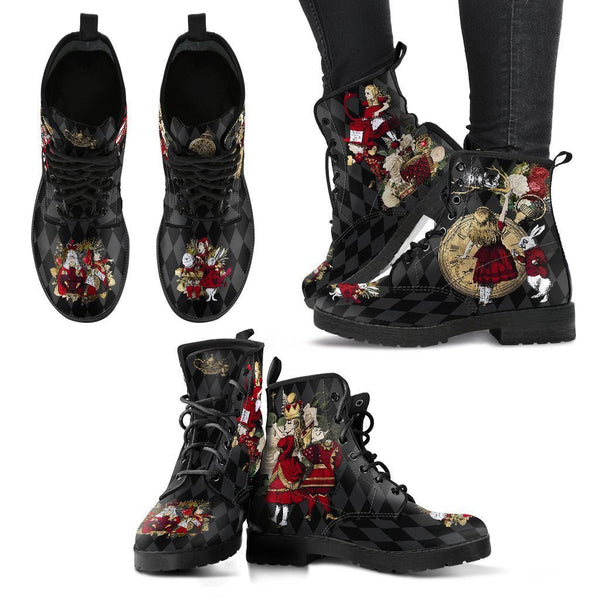 Combat Boots - Alice in Wonderland Gifts #33| Women’s