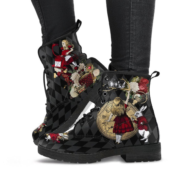 Combat Boots - Alice in Wonderland Gifts #33| Women’s