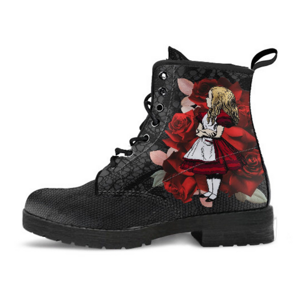 Combat Boots - Alice in Wonderland Gifts #35 Red Series