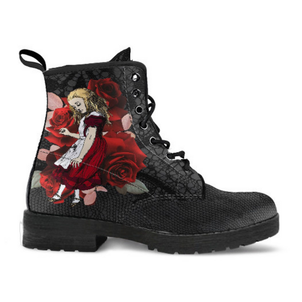 Combat Boots - Alice in Wonderland Gifts #35 Red Series