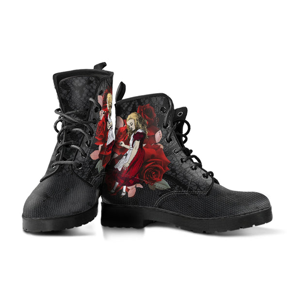 Combat Boots - Alice in Wonderland Gifts #35 Red Series