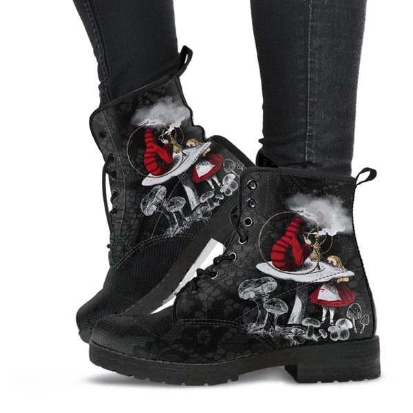 Combat Boots - Alice in Wonderland Gifts #38 Red Series