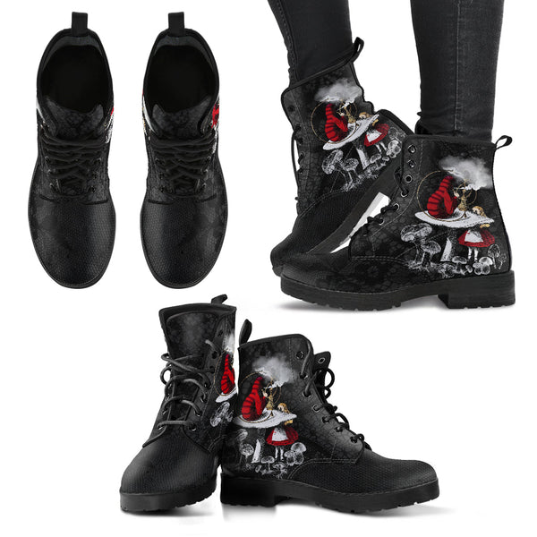 Combat Boots - Alice in Wonderland Gifts #38 Red Series