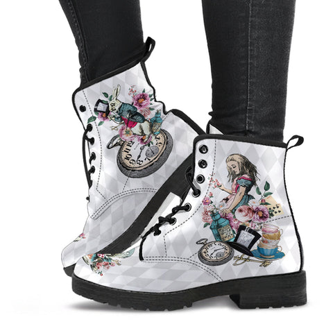 Combat Boots - Alice in Wonderland Gifts #41 Colorful