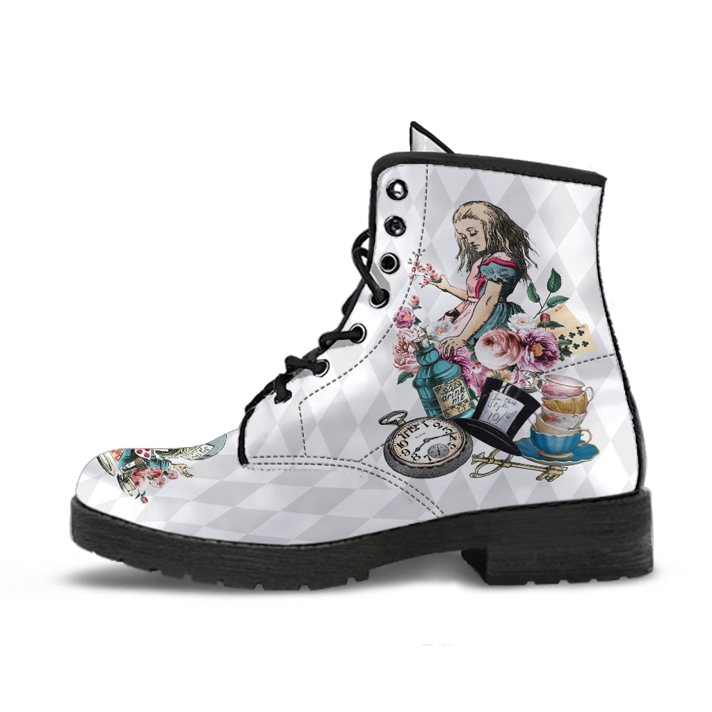 Combat Boots - Alice in Wonderland Gifts #41 Colorful