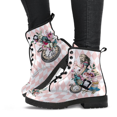 Combat Boots - Alice in Wonderland Gifts #42 Colorful