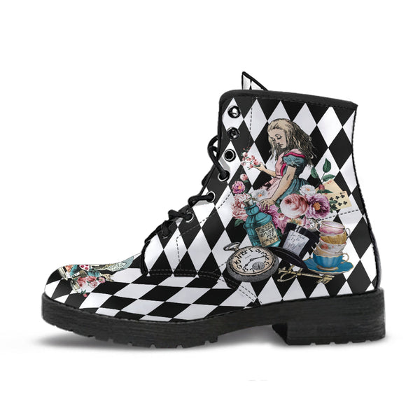 Combat Boots - Alice in Wonderland Gifts #43 Colorful